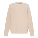 Cotton Blend Raglan Sleeve Crewneck Sweater