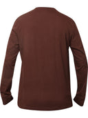 Dunstan River Tree Embroidered Ls Tee (Slim)