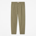 Claremont Poplin One Pleated Chino Pant