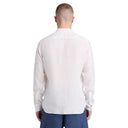 LS Mill River Linen Korean Collar Shirt Slim