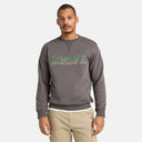 Established 1973 Embroidered Logo Crew Neck Sweatshirt