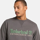 Established 1973 Embroidered Logo Crew Neck Sweatshirt