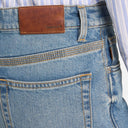 Denim Straight Pants