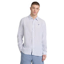 Mill Brook Linen Striped Shirt (Regular Fit)