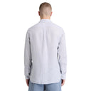 Mill Brook Linen Striped Shirt (Regular Fit)