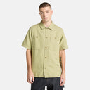Cotton Linen Ss Utility Overshirt