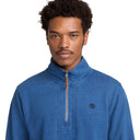 Indigo 1/4 Zip Sweatshirt