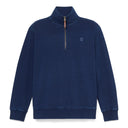 Indigo 1/4 Zip Sweatshirt