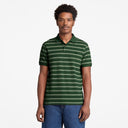 Millers River 4 Rows Stripes Short Sleeve Polo