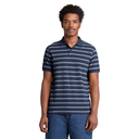 Millers River 4 Rows Stripes Short Sleeve Polo