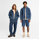 Denim Full Zip Hooded Bomber '96