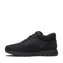 Euro Grid Mid Lace Up Sneaker