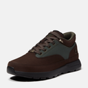 Euro Grid Mid Lace Up Sneaker