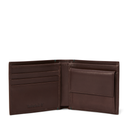 Riverton Leather Bi-Fold Coin Wallet