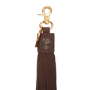 Tassel Suede Bag Charm And Key-Ring