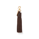 Tassel Suede Bag Charm And Key-Ring
