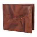 Washed Leather Billfold Wallet