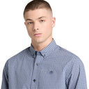 Micro Plaid Poplin Shirt