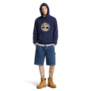 Tree Logo Lake House Graphic Hoodie