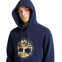Tree Logo Lake House Graphic Hoodie