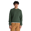 Cotton Blend Raglan Sleeve Crewneck Sweater
