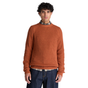 Cotton Blend Raglan Sleeve Crewneck Sweater
