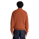 Cotton Blend Raglan Sleeve Crewneck Sweater