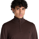 Williams River Cotton 1/4 Zip Sweater