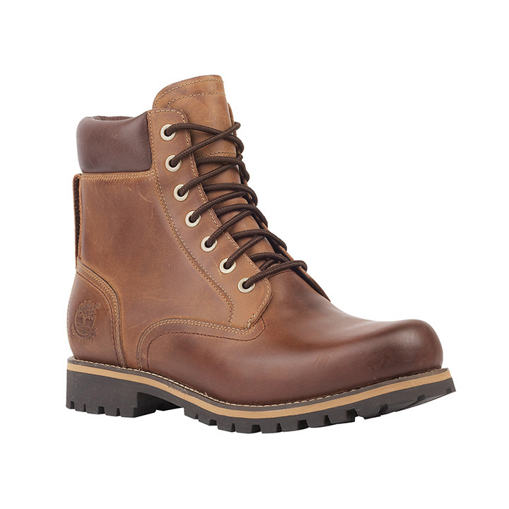 rugged 6 in plain toe wp