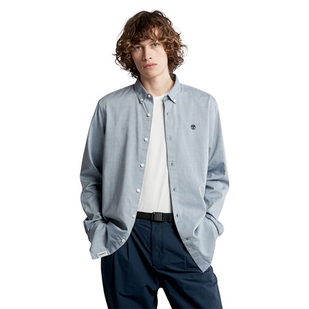 LS Ela River Elevated Oxford Solid Shirt Regular