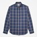 LS Eastham River Stretch Poplin Check Shirt Regular