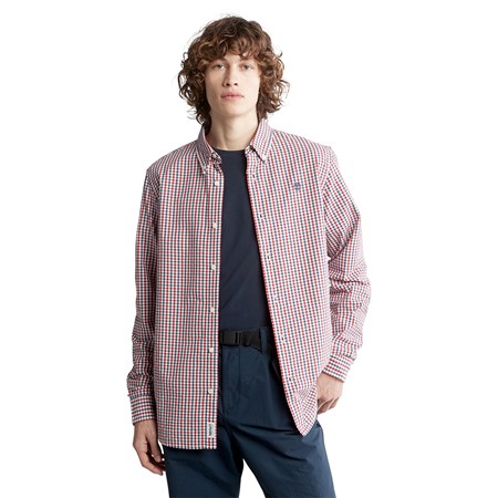 LS Elevated Seersucker Gingham Shirt Regular