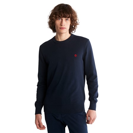 LS Williams River Cotton YD Crew Sweater Regular