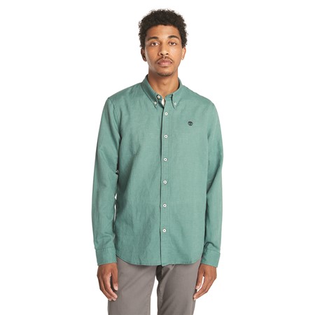 Cotton/Linen Long Sleeve Shirt