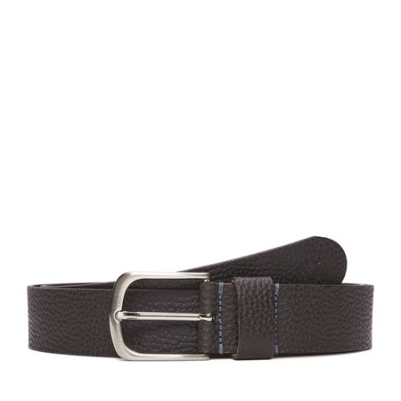 35mm Embossed Leather Belt