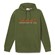 Established 1973 Embroidery Logo Brush Back Hoodie