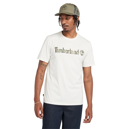 Kennebec River Camo Linear Logo Short Sleeve Tee