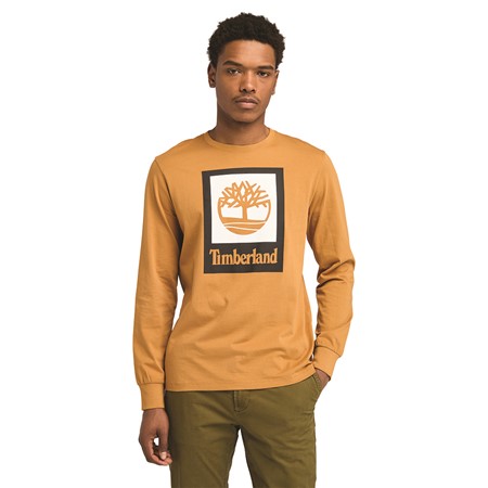 Stack Logo Colored Long Sleeve Tee