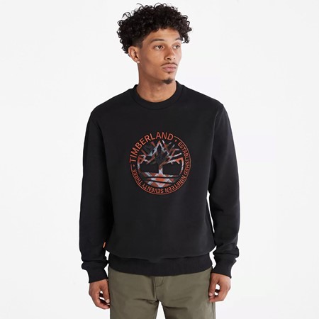 Little Cold River Crew Tree Sweatshirt Regular