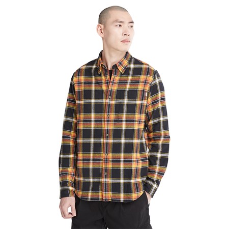 LS Heavy Flannel Plaid Shirt Regular