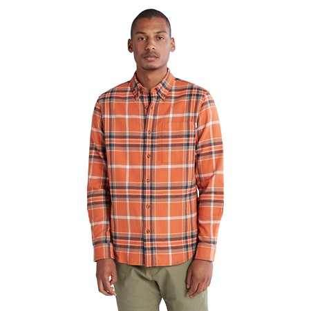 LS Heavy Flannel Plaid Shirt Regular