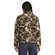 Printed Full Zip High Pile Fleece Jacket