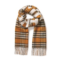 Jacquard Plaid Scarf