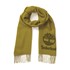 Yarn Dye Scarf With Printed Logo