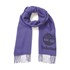 Yarn Dye Scarf With Printed Logo