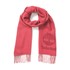 Yarn Dye Scarf With Printed Logo