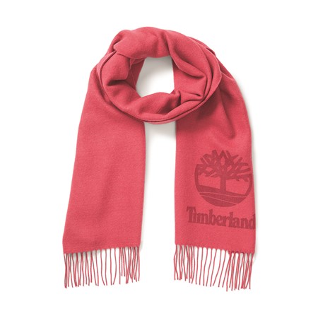 Yarn Dye Scarf With Printed Logo