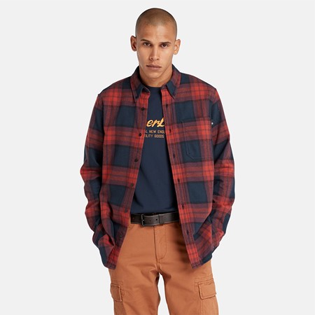 LS Heavy Flannel Plaid Shirt Regular