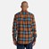 LS Heavy Flannel Plaid Shirt Regular