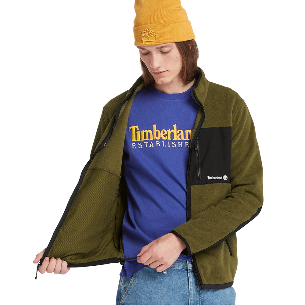 Timberland Outdoor Archive Re-issue Polartec 200 Series Fleece Jacket in  Green for Men